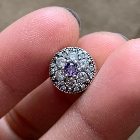 NWOT Forget Me Not Charm Sterling Silver 925 - Picture 7 of 13